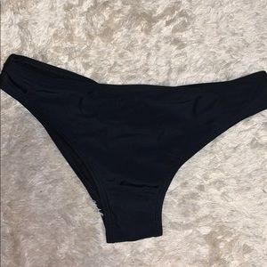Black bathing suit bottoms